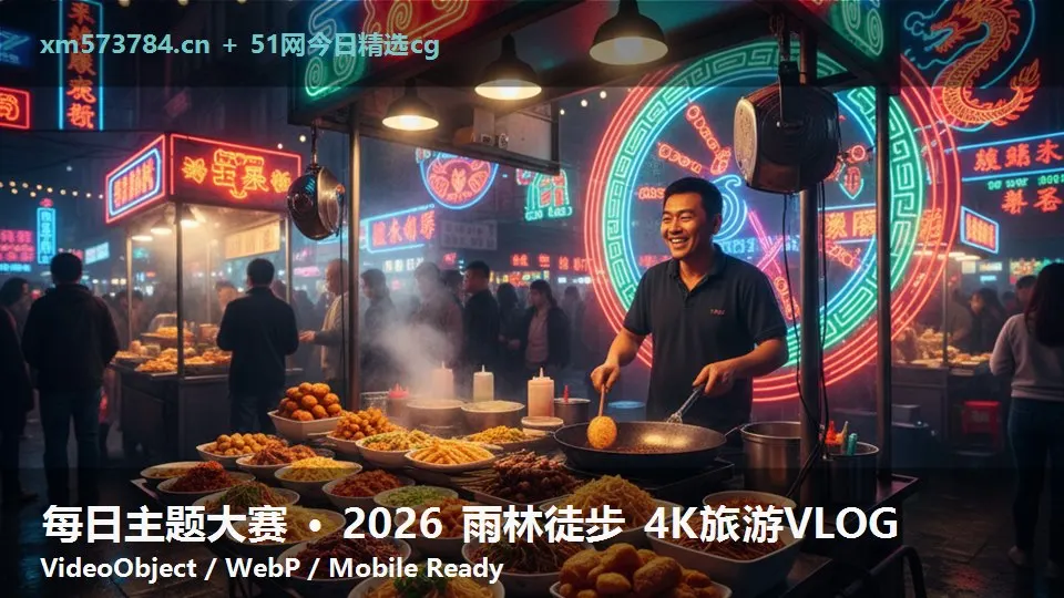 每日主题大赛 · 2026 雨林徒步 4K旅游VLOG
