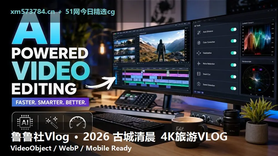 鲁鲁社Vlog · 2026 古城清晨 4K旅游VLOG