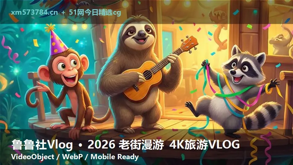 鲁鲁社Vlog · 2026 老街漫游 4K旅游VLOG
