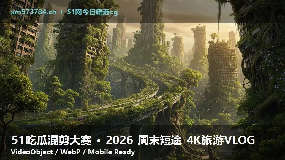 51吃瓜混剪大赛 · 2026 周末短途 4K旅游VLOG