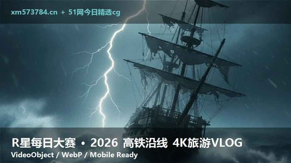 R星每日大赛 · 2026 高铁沿线 4K旅游VLOG